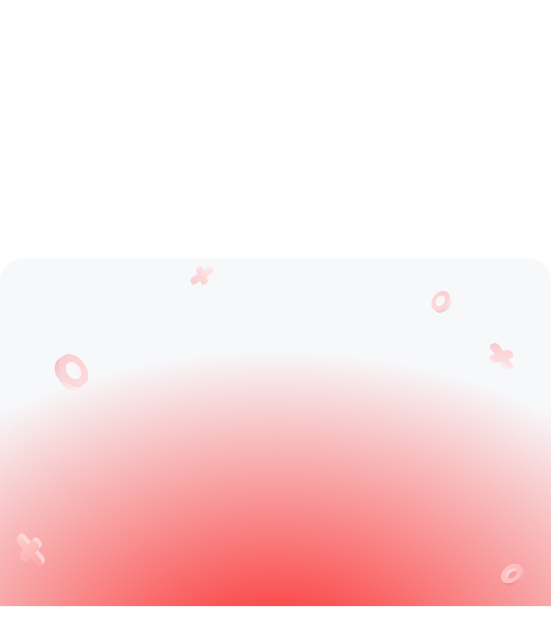 Red gradient background
