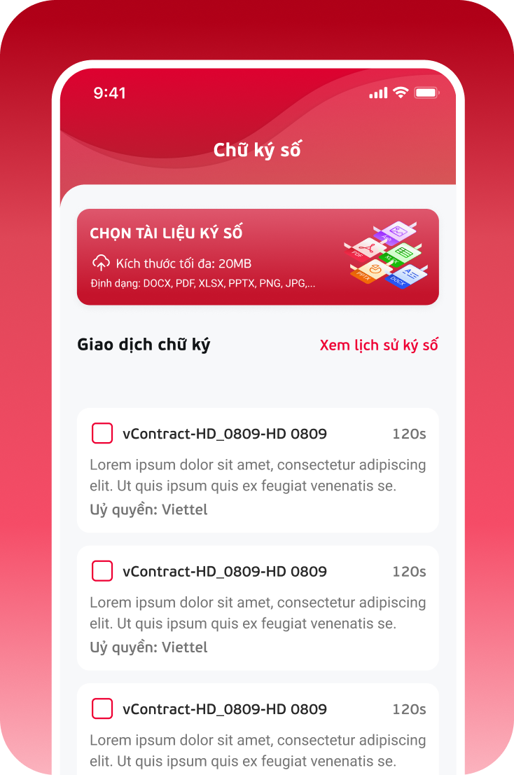 Chữ ký số step 1