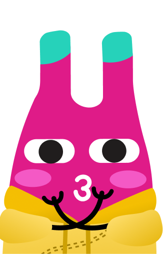 Pink Mascot Three