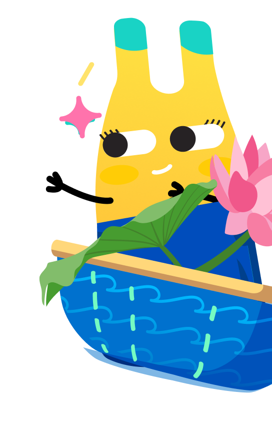 Yellow Lotus Mascot