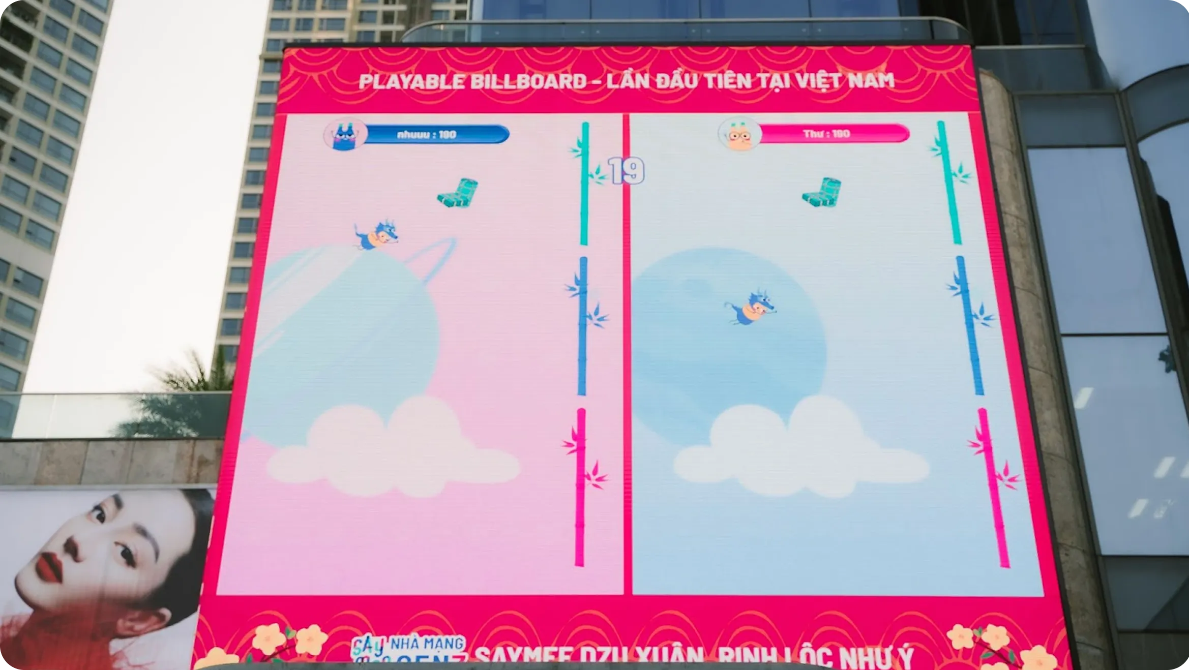 Saymee Du Xuân billboard slide 3